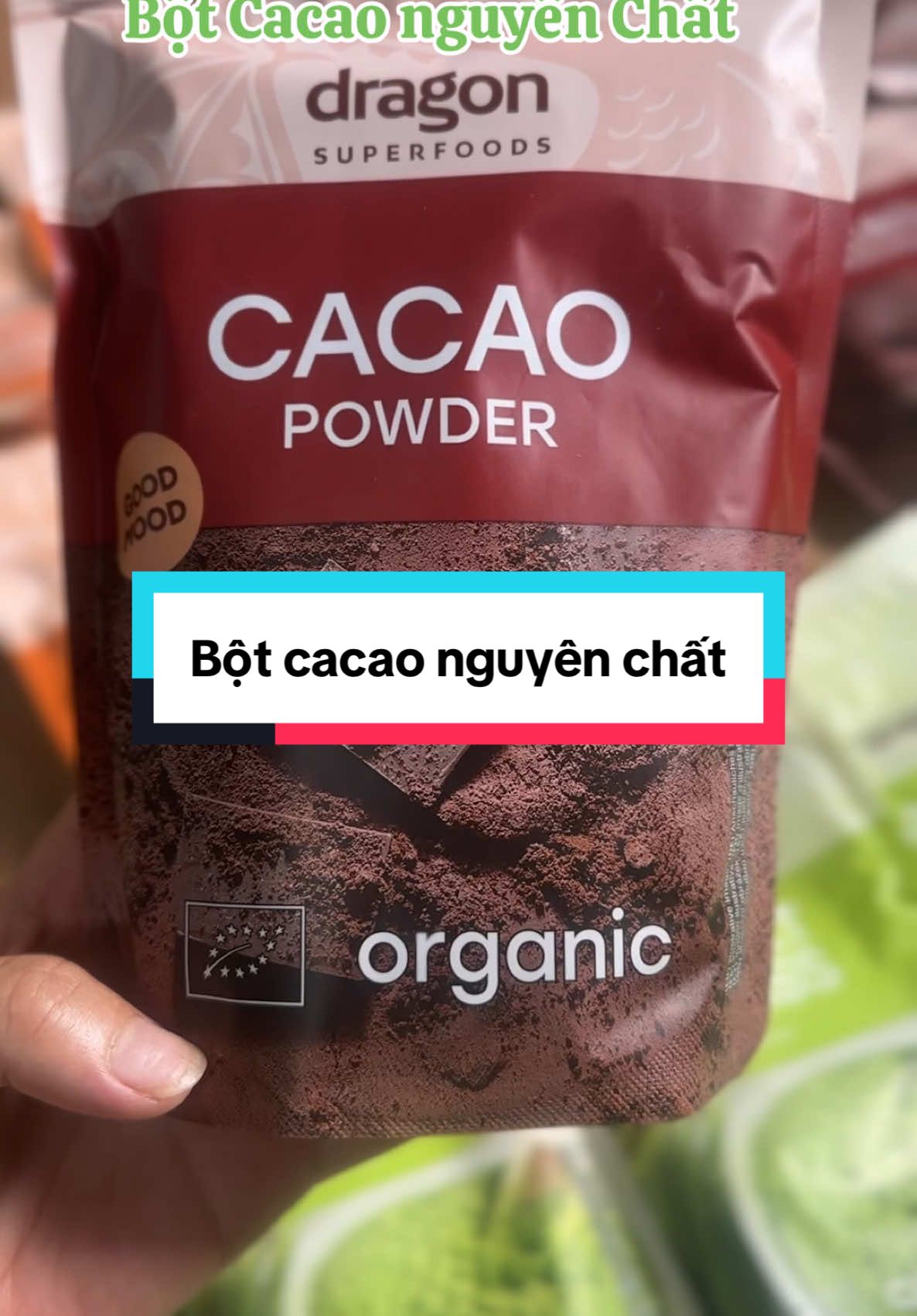 Bột cacao nguyên chất hữu cơ làm bánh, pha chế.  - 100% Raw  - Không đường  - Không phẩm màu - Không chất bảo quản  Thơm ngon tự nhiên. #botcacao #cacaonguyenchat #botcacaohuuco #thucphamxanh #thucphamsach #huucoviet #sieuthihuuco #thucphamhuuco #cuahanghuuco