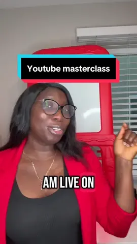 Are you planning to start a YouTube channel in 2025? I’m live on TikTok for a free masterclass. Share with your friends. #fyp #foryou #freeyoutubetraining #freeyoutubemasterclass