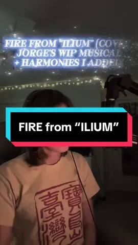 Thought this would sound really cool with harmonies! Can’t wait to see more of what Jorge puts out for Ilium! 🙏 I honestly hope he sees this one 😭 @Jorge Rivera-Herrans #jorgeriveraherrans #mrjalepeño #iliumthemusical #ilium #fireilium #fire #musical #musicaltheatre #vocals #vocalist #harmonies #singing #cover #coversong #song #epic #epicthemusical 