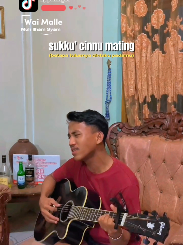 Wai Malle (cover) Muh Ilham Syam #waimalle #lirikvideo #lagumandar #mandar #fypviralシ 