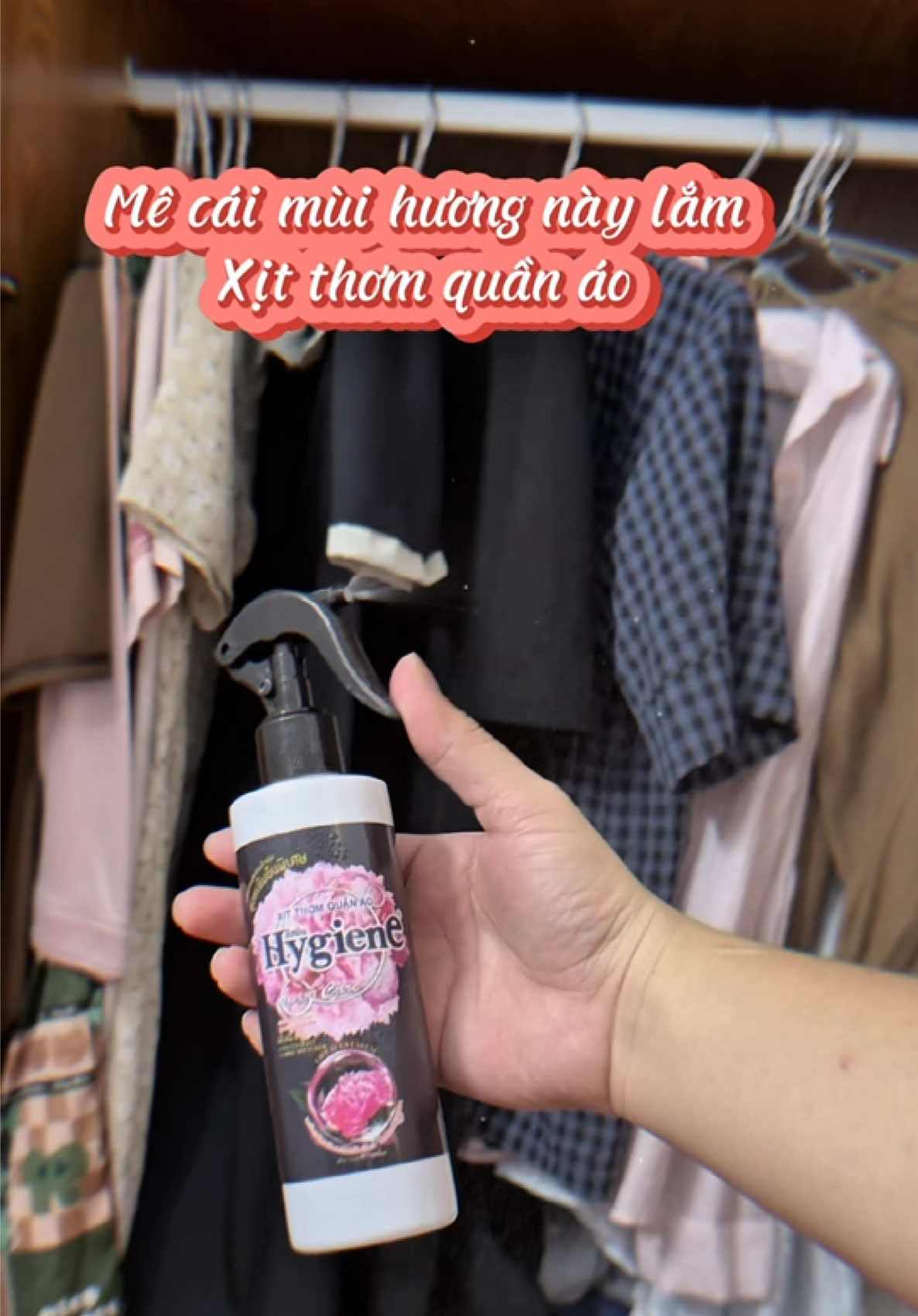 Xịt thơm quần áo Hygiene #xitthomquanao #hygiene #xavaikho #xitthomquanaohygiene 