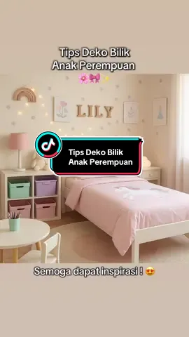 ✨ 7 Tips Deko Bilik Anak Perempuan Yang Comel & Kemas! Nak bilik anak nampak aesthetic, selesa & ikut trend? Jom tengok idea deko ni 💖 Warna pastel ✅ Tema unicorn ✅ Lampu cozy ✅ Ruang tersusun ✅ #tipsdekobilikanak #roomdecor #fypp 