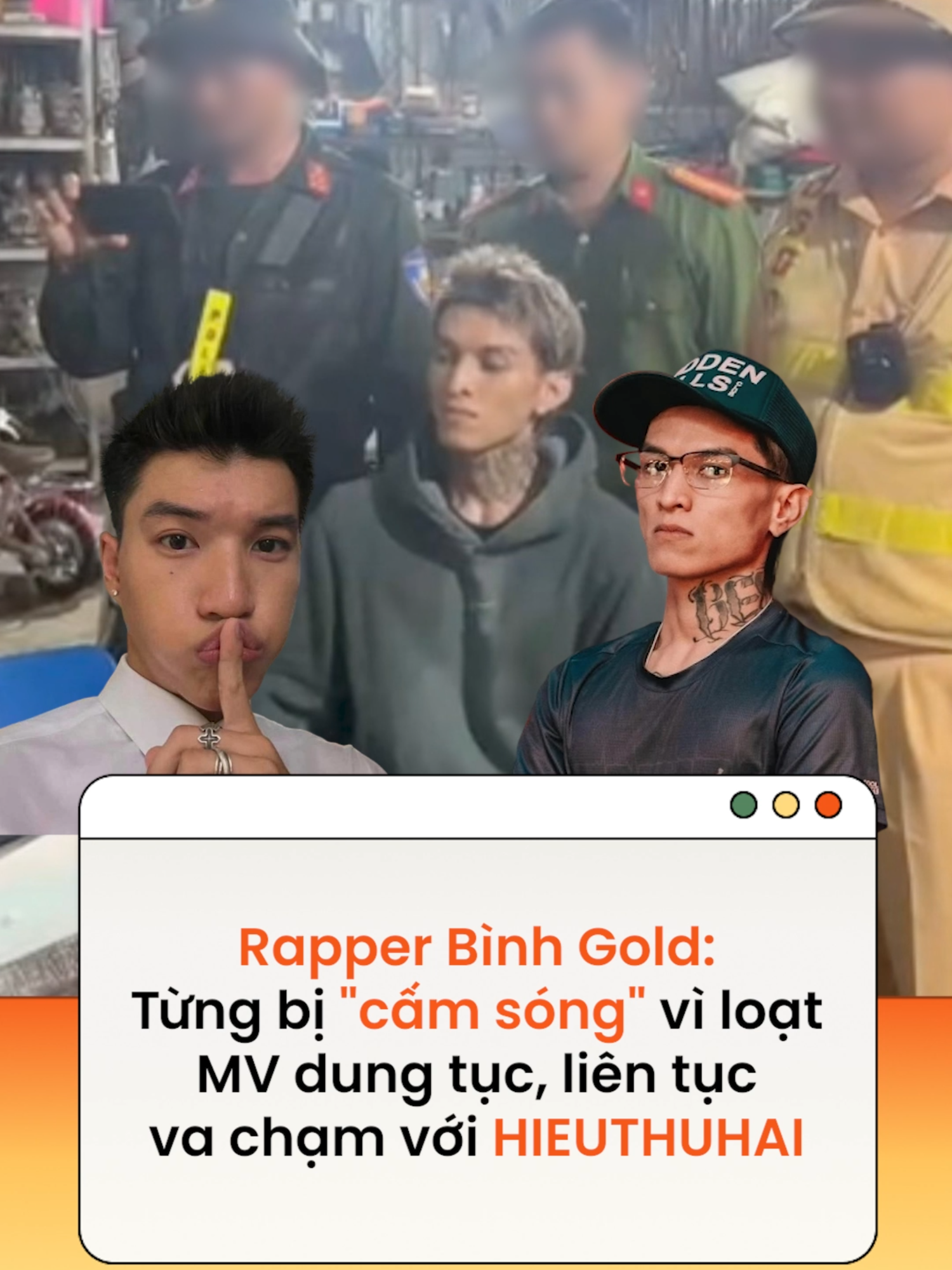 Sau bài đăng của Cục Cảnh sát Giao thông tối 23/7, Bình Gold là cái tên nóng nhất MXH #news #amm  Theo Đời sống Pháp luật