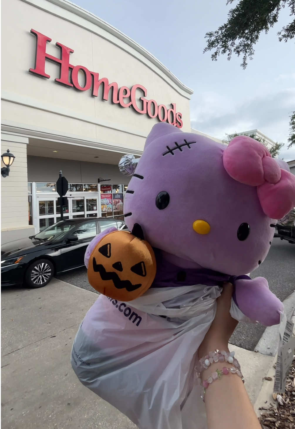 Come Hello Kitty Hunting With Me At Homegoods!💜✨🔮 #gifted #hellokitty #hellokittyhunting #homegoods #hellokittygreeter #halloween #homegoodshalloween #halloweenfinds 