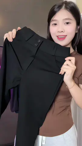 Quần legging nữ cạp cao 2 cúc #quanlegging #quanleggingnucapcao #quanlegging2cuc #thoitrangnu #xuhuong 