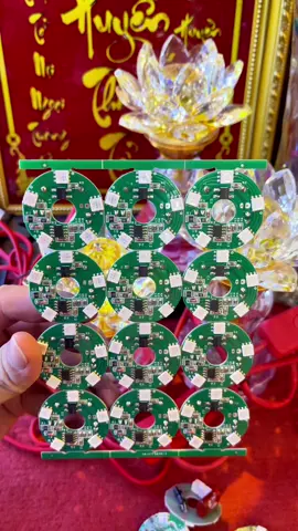 Mạch led đổi 7 màu sáng đẹp bền #phongthuytamlinh #thantai #thantaithodia #tailoc #tailocmayman #cocngamtien #tailocthinhvuong 