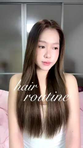 hair care routine ของเนสผมเงางามทั้งวัน ทั้งๆที่เพิ่งฟอกผมมา ⭐️ @AndhoneyThailand 