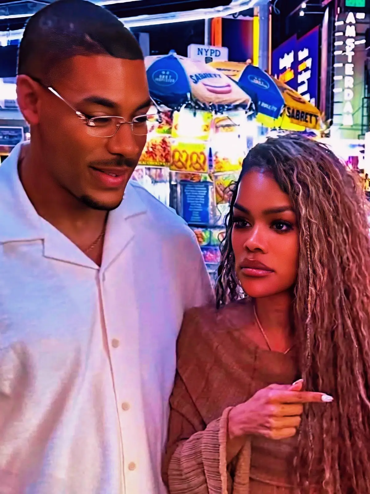 𝐓𝐞𝐲𝐚𝐧𝐚 𝐓𝐚𝐲𝐥𝐨𝐫 & 𝐀𝐚𝐫𝐨𝐧 𝐏𝐢𝐞𝐫𝐫𝐞. #blacklove #actor #actress #singer #artist #dancer #icon #fashion #aesthetic #blackasf #theblackaesthetic #teyana #teyanataylor #aaronpierre #rnb 