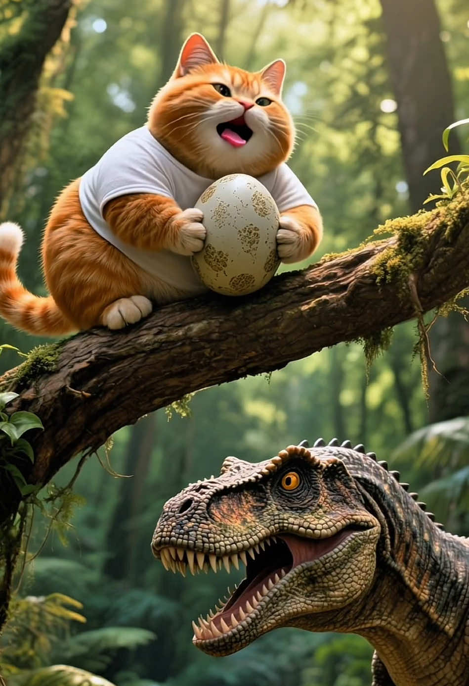 #funny #funnyvideos #funnycat #aivideo #fyp 