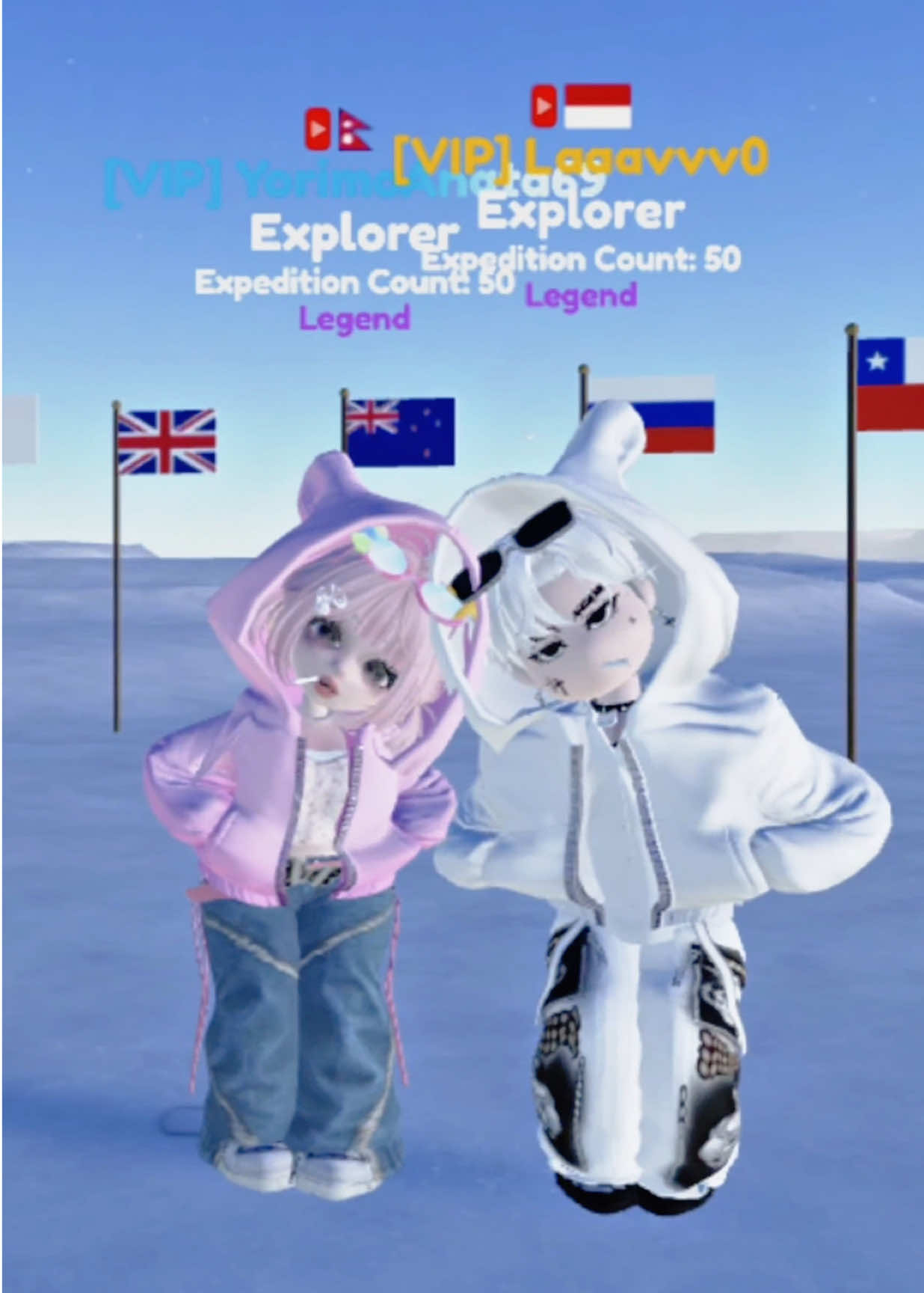 with @itslav 🔥 #roblox #antarctica #expeditionantarctica 