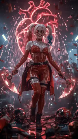#harleyquinn #atomicheart #gotham #dc #livewallpaper #phonelivewallpapers 