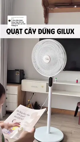 Trả lời @Hạnh Dũng Quạt cây đứng Gilux: đẹp mà mát #quatcaydung #quatgio #quatmat