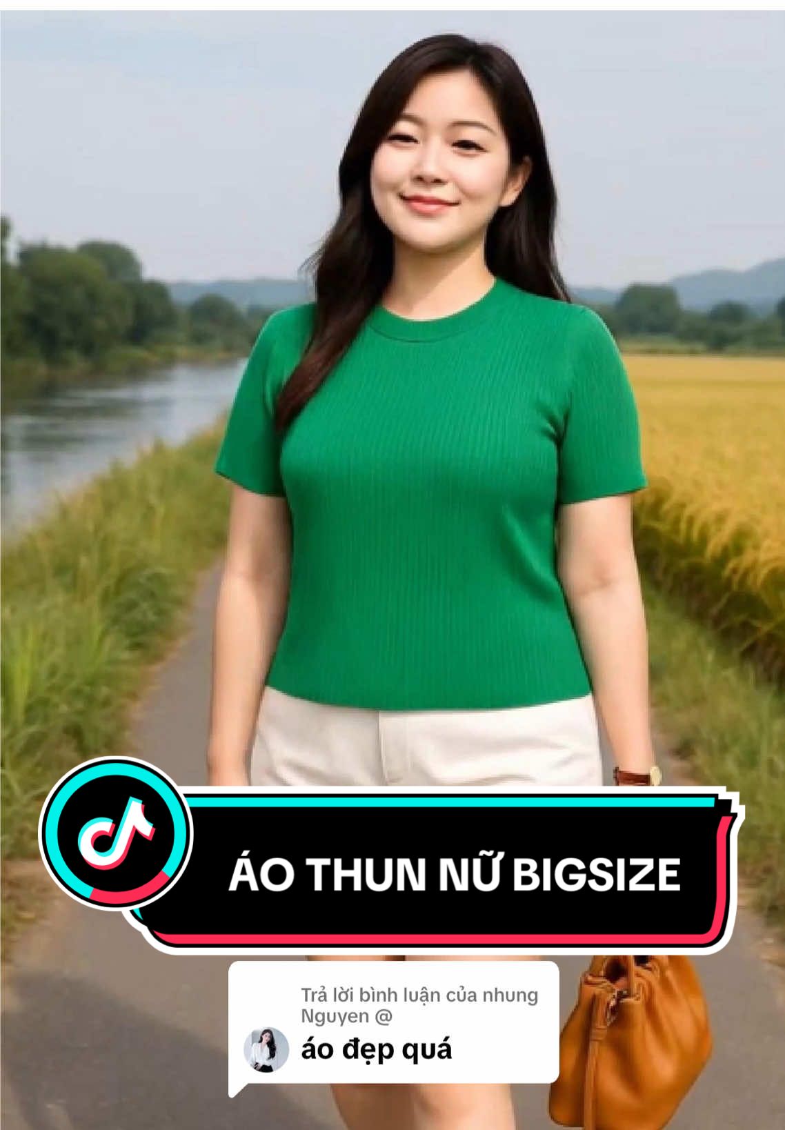 Trả lời @nhung Nguyen @ Em cảm ơn chị đã nhận xét về Áo thun bigsize với chất thun gân mát lạnh, che bụng với bắp tay to rất gọn gàng mà lại tôn dáng, đây là chiếc áo phông được mấy chị rất yêu thích, nhiều chị còn mặc cho mọi ngày luôn  @Tủ Đồ Quốc Dân  @Tủ Đồ Quốc Dân  @Tủ Đồ Quốc Dân #tudoquocdan #aothunbigsize #aothunnu #aothunnubigsize #aophongnu 