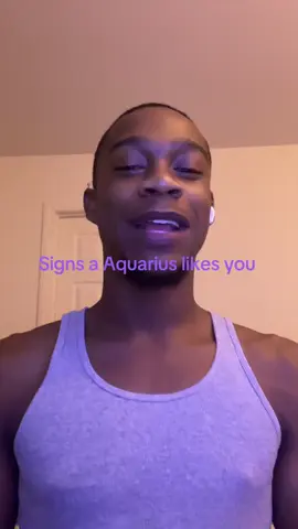 Signs a Aquarius likes you #aquarius #♒️ #astrology #astrologytiktok #fypシ゚viral 