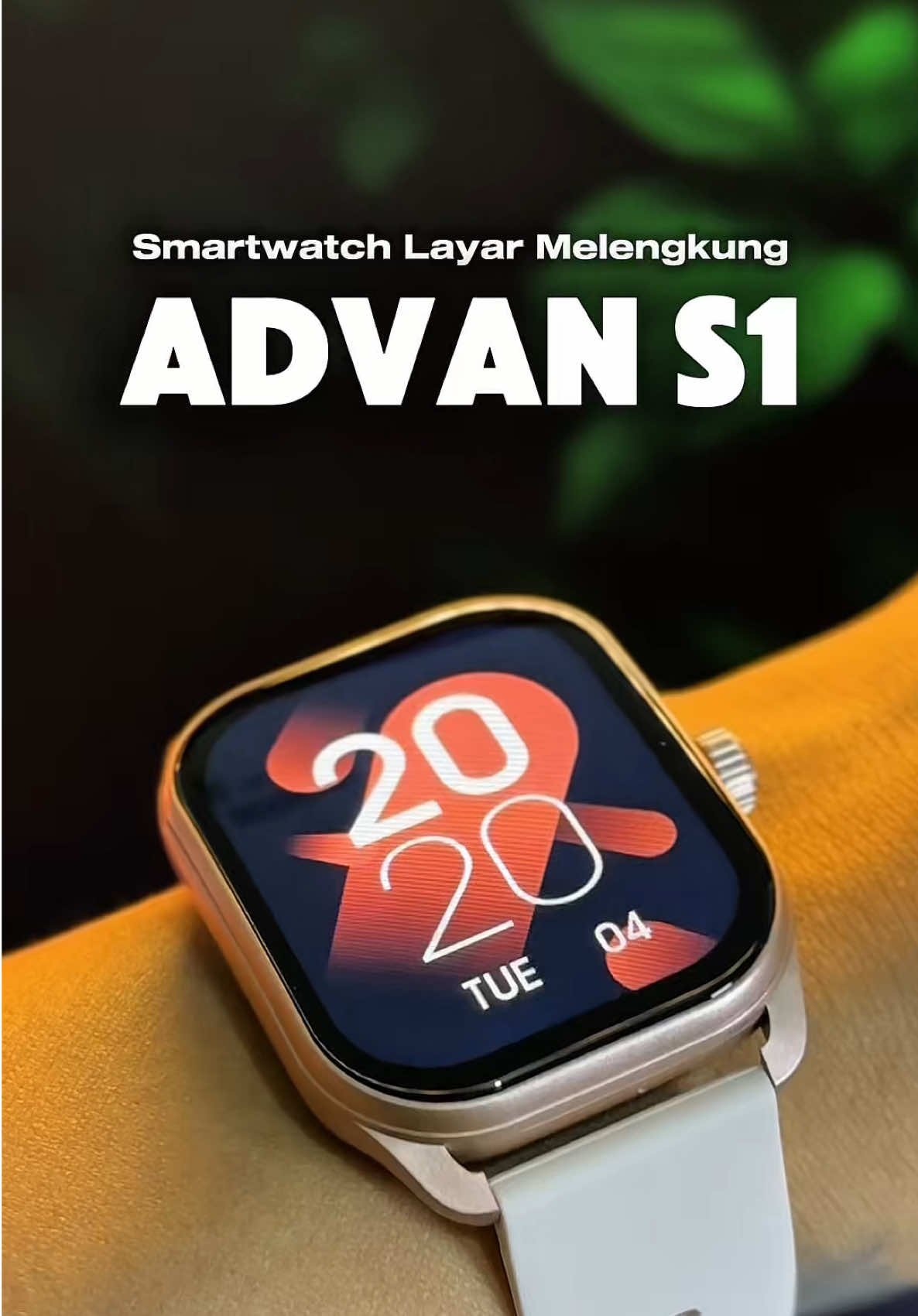 Cuma bisa ngomong GOKIL 🔥🔥 Advan s1 smartwatch budged tapi udh bisa share data ke strava dan jamnya keren pake layar curve. #advans1 #smartwatch #smartwatchcurve #smartwatchlayarmelengkung #smartwatchadvans1 