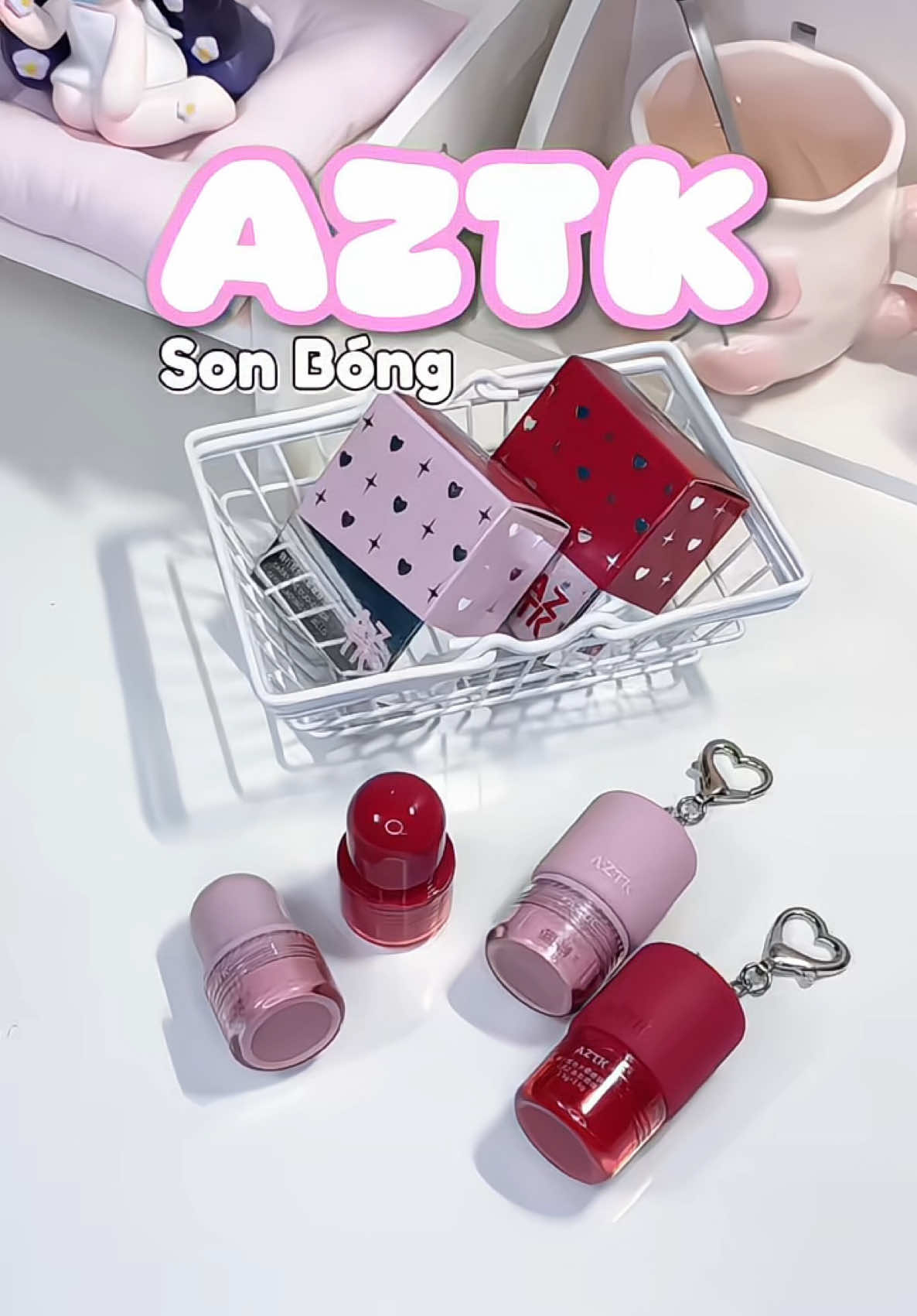 Son mới nhà AZTK xinh quá nè #aztk #sonmoi #sonaztk #son #makeup #lamdep #unbox #xuhuong #viral 