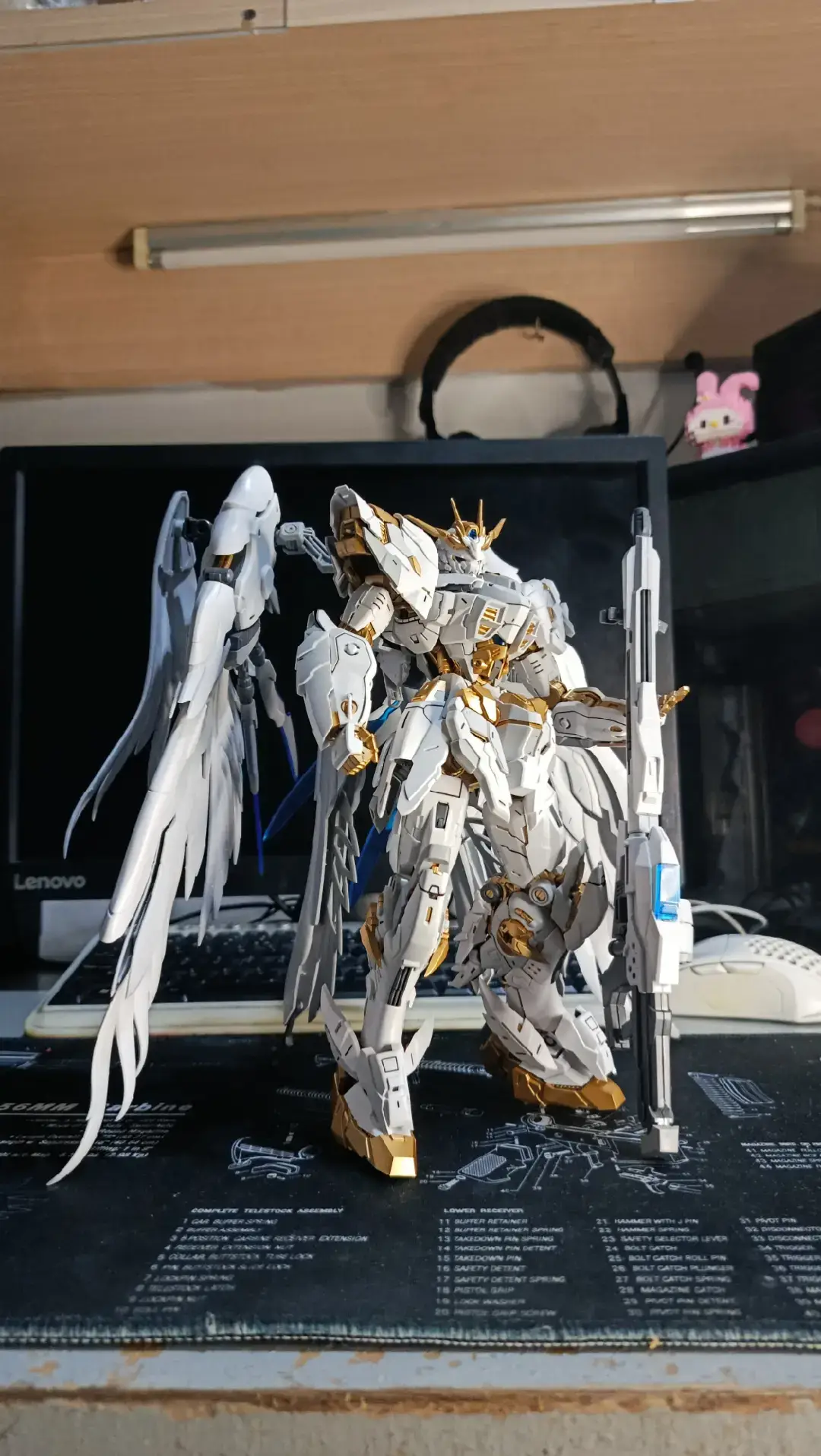 Dumping some of my photos of Oberon.Posing this beast was tough,it's just too big. #gundam #3rdpartykit #gunpla #gunplatikok #gundamcommunity #fypシ 