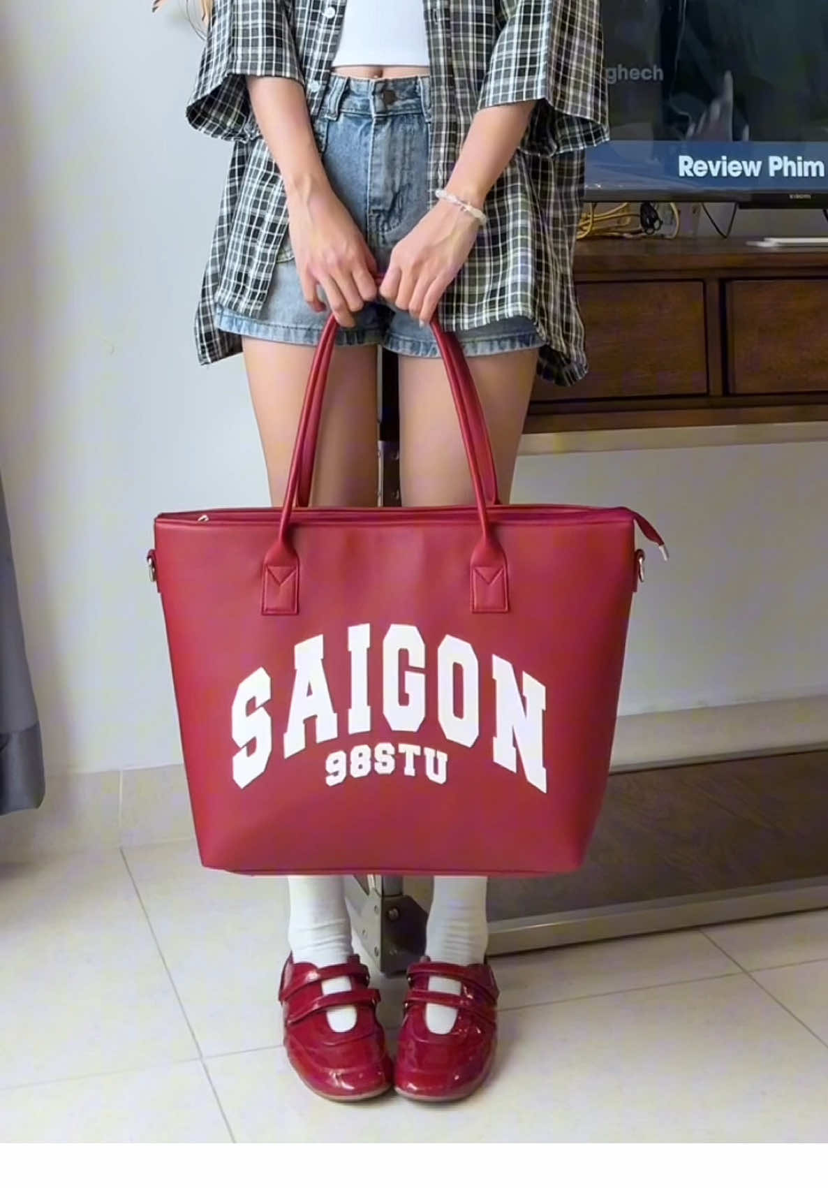 Saigon Tote Bag luôn hot 💌 1 chiếc túi đa năng đi chơi , đi làm và đi học đều đuợc  #98stu #bag #xuhuong #viral #tuixach 