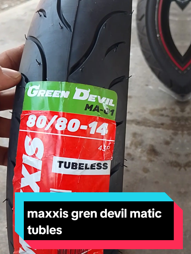 #ban donat matic ban kuar matic tubles maxxis gren devil ukuran 80/80-14 90/80-14 100/80-14 merk maxxis