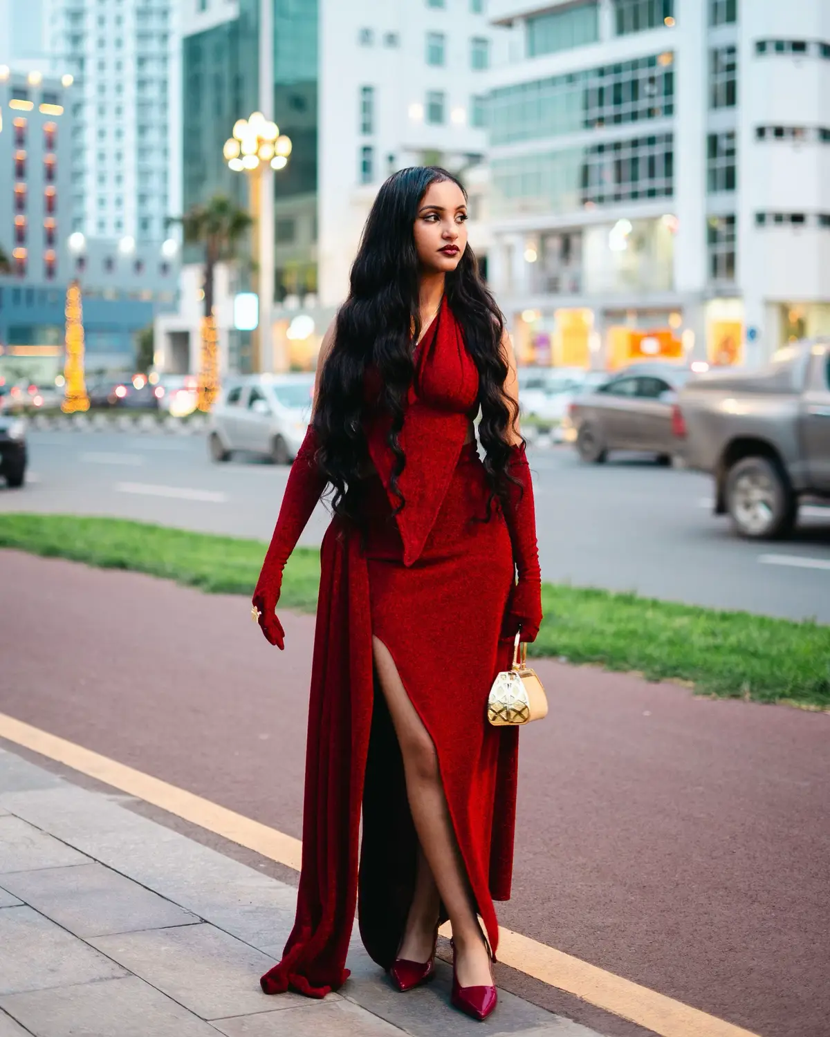 New post on ig_migxn_ Dress by@መሪ ነሽ 📸:@eyu_pics_ @Migus_bundle #prom2k25 #fyp 