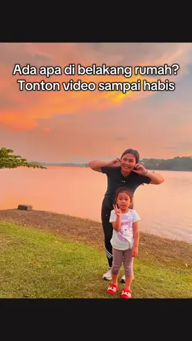 Pemandangan gratis sekitar rumah kita di desa Cimerang 🌥️  #alamyangindah #senjasorehari 