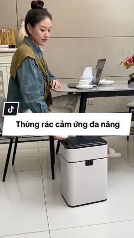Thùng rác thông minh, cảm ứng tự động đóng mở DandiHome - Pin sạc Micro usb~]~]!!!  #thungracthongminh #thungraccamung #thungracthongminhcamung #thungractudong #giadungtienich #phongkhachhiendai #decorphongkhach 