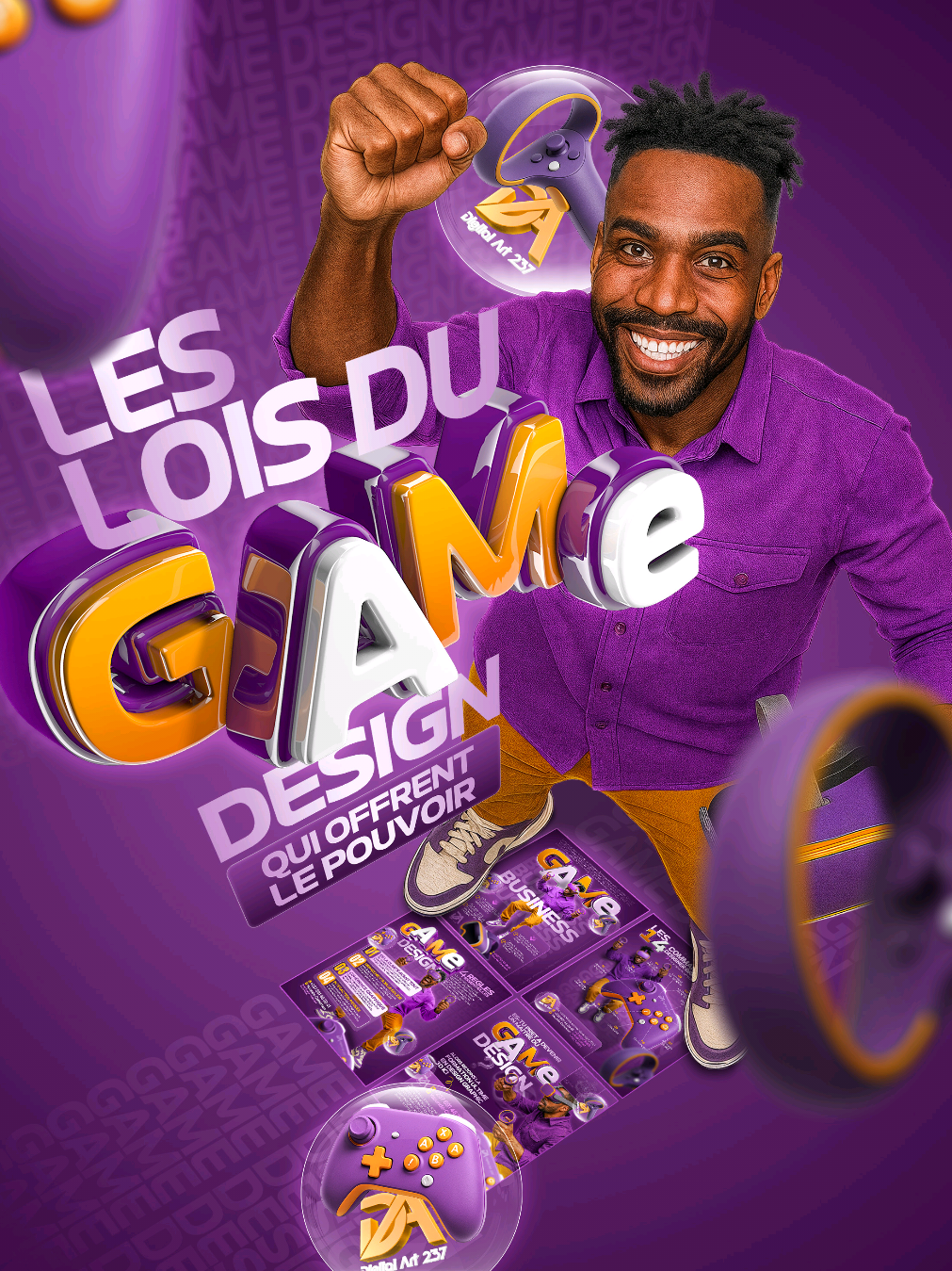 LES LOIS DU GAME DESIGN qui offrent le pouvoir ultime de conception visuelle grâce à notre formation en Design Graphique 3D INSCRIVEZ-VOUS OU ACHETEZ LE PACK DE FORMATION ICI  : WhatsApp  +237691483941  #creatorsearchinsights #graphicdesign #logodesign #game #game 