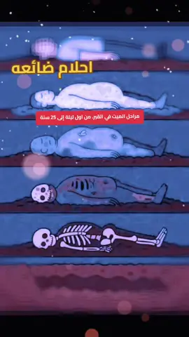 مراحل الميت في القبر. من اول ليلة إلى 25 سنة احلام ضائعه @ﻣ̲ــﺣ͠ـﻣ̲ــﺩ̲  ال̲ﻣ̲ــجبري #عذاب_القبر #الميت #الله #استغفرالله #رحمتك_وسعت_كل_شي_واحنا_لاشى_ياالله 