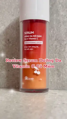 🛒Serum Vitamin C Cỏ Mềm Làm Sáng Da, Mờ Thâm Nám✅ #xuhuong #viral #videoviral #serum #comem #skincare #myphamchinhhang #m.phm.tt27