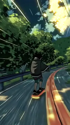 upgraded the wheels - pixel skate game  #pixelart #livewallpaper #Skateboarding #coasting