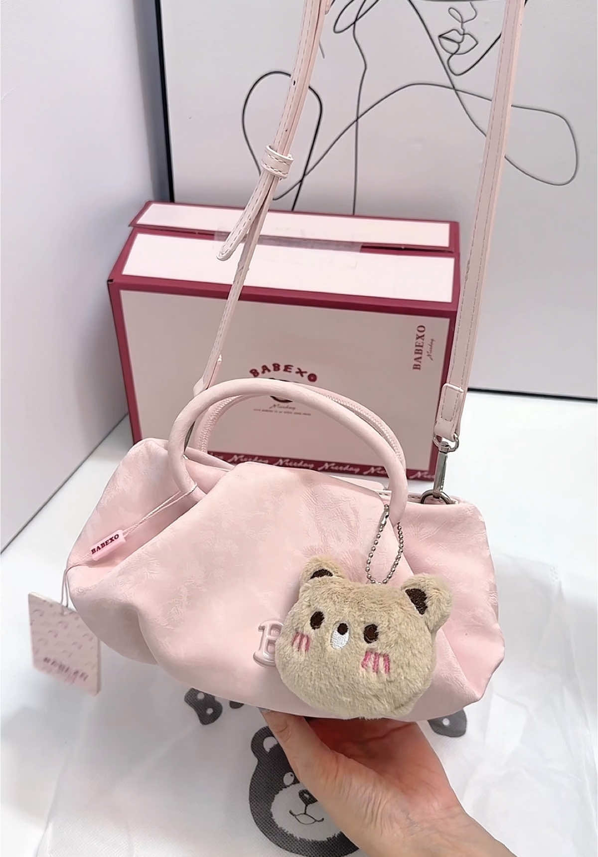 Màu Hồng này thật đáng yêu 💕 #viral#túixách #xuhuong#túi 