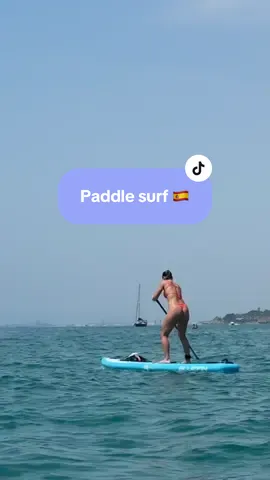 3 españolas enseñándome a hacer paddle Surf 😂 #paddle #surf #jovalicenti #jova #modotota 
