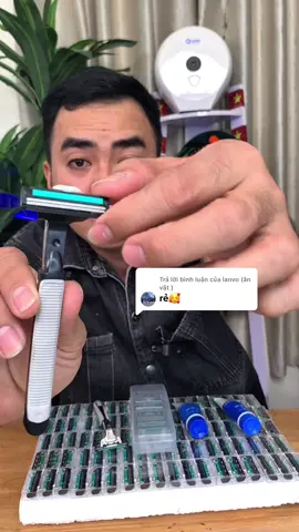 Trả lời @lanvo (ăn vặt ) 69k Cả Combo 72 lưỡi kép dao cạo râu, tặng kèm 2 bàn cạo và 2 tuýp kem quá hời ạ