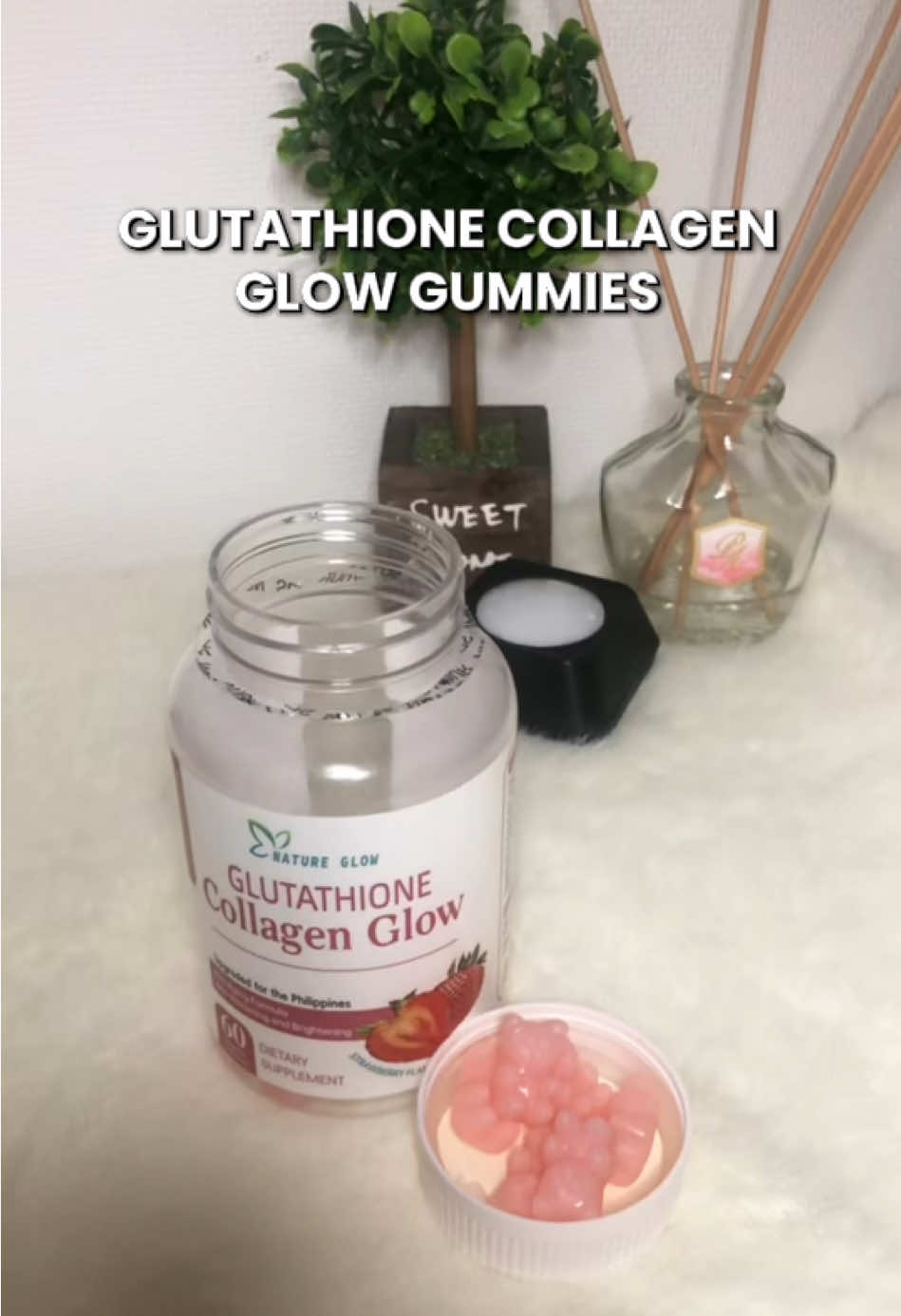 Glutathione Collagen Glow gummies—secret to a brighter and glowing skin✨ This is FDA approved kaya no worries. Take 2 gummies per day to achieve better results! Available in the yellow basket🛒✨ #natureglowglutacollagengummies #glutathioncollagenglowgummies #glutathiongummies #collagengummies #glowingskin #gummiesforglowingskin #creatorsearchinsights 