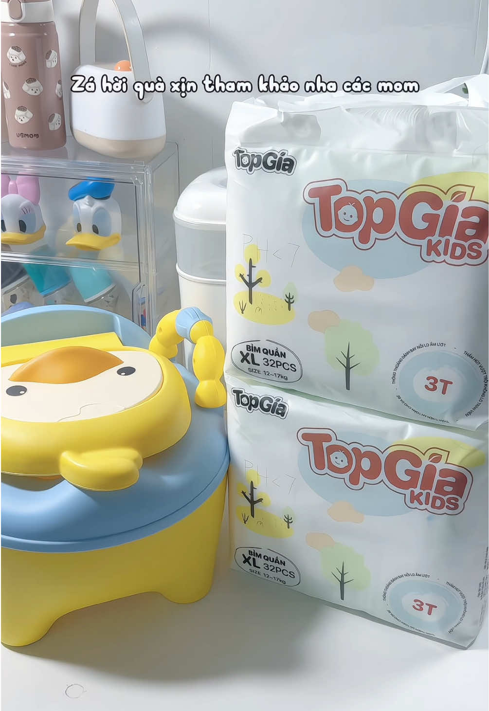 refill bỉm topgiakids thùng thứ en nờ cho Shin iu, sưu tầm đủ quà xinh rùi các bác ưi 😝 #memeivabeshin #topgiakids #bimquantopgiakids #bimquanchobe 