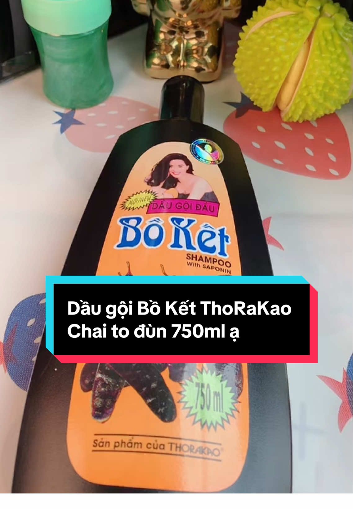 Dầu gội Bồ kết ThoRaKao chai to 750ml rẻ quá các bà 70k nè #mebimreview #mẹbimsua  @Thanh Hương Gia Dụng  @Thanh Hương riviu #thorakao #daugoiboket 