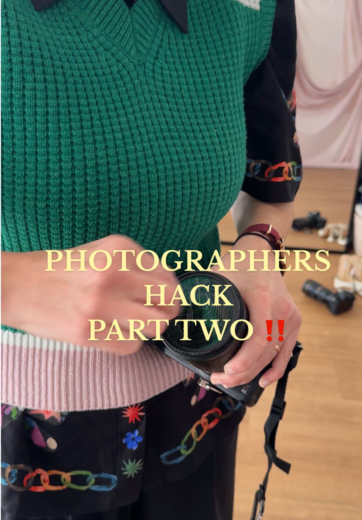 Replying to @Millionaire Girl 💵💸🎀 Ya'll asked, here's what actually happened after Kasia scratched the lens... @Kasia Kolmas Photography #photography #photographer #photographyhack 