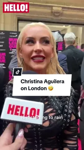 We chatted to Christina Aguilera and writer Steve Antin at the Burlesque The Musical press night - and that’s a fair comment about London 🫠😂