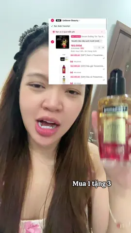 Nhanh tay mấy bà ơi#maikamereview   #TRESemmé #serumTRESemmé #KeratinSmooth #HoptaccungUnilever #serumduongtoc