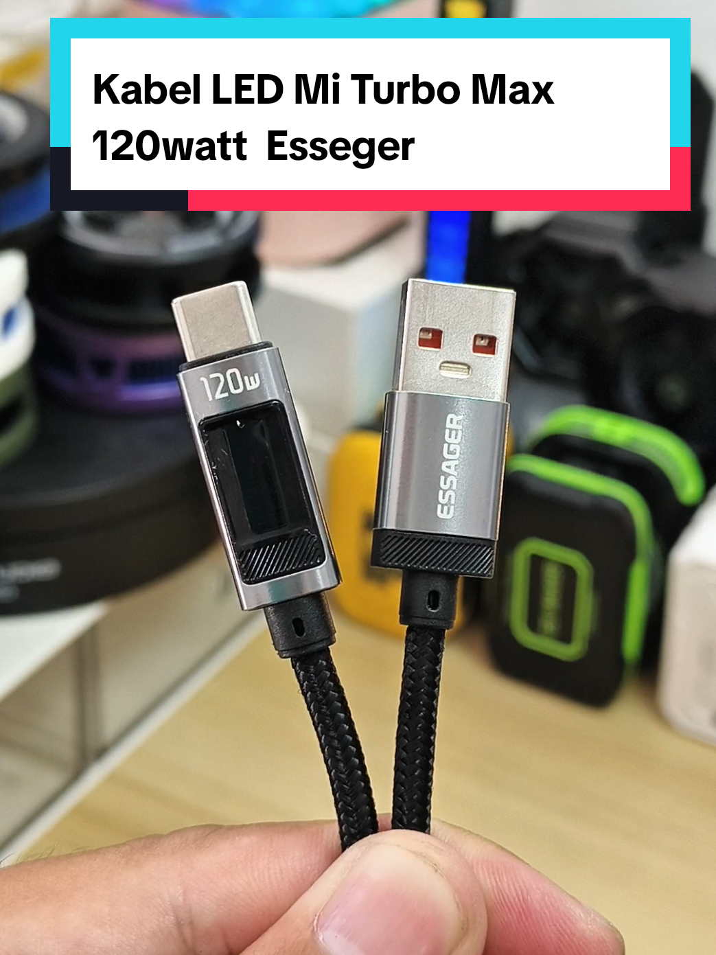 Kabel Keren!!! Fastcharging!!! support MiTurbo Charge 🤩 ▶️@essager.shopid  #promoguncang88 #essager #kabelesseger #xiaomi #xiaomi120watt #xioami67watt #xiaomi33watt #kabelxioami #miturbocharge #kabelfastcharging 