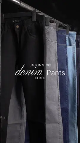 Best-selling denim’s back. Yang kemarin sempat sold out sekarang sudah ready lagi👌 #denimpantsbyjb #MensOutfit 