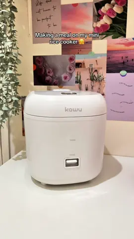 I love this cutie rice cooker! 🫶🏻#kawu #ricecooker #ricecookermeal 