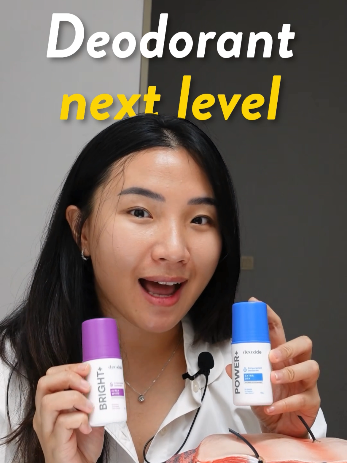 Buat yang punya masalah bau badan, nonton video ini karena udah aku spill cara ngatasin bau badan langsung ke akarnya! #deoxide #antiperspirant
