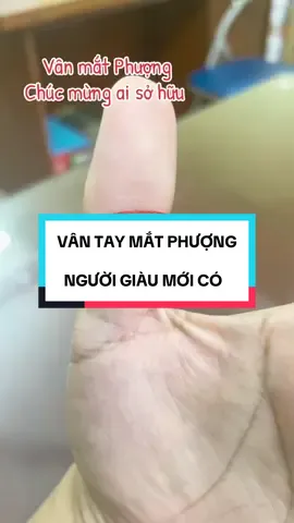 Mấy ai có mắt Phượng đâu #chỉtay #foryou #xemboi #tuvi #vairal 