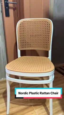 Super tibay at magandang upuan. Good for dining set or outdoor set-ups. #nordicrattanplasticchair  #rattanchair 