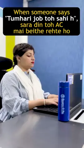 That one friend who thinks sitting in the AC = an easy JOB! Aao tum bhi le lo mazaa… Thori si “easiness” bhar gye tumhare bhii 😂 #SearchOPal #SearchOPalMemes #Instamemes #facebookmemes #LinkedinMemes #JobMemes #HiringNow #OfficeHumor #JobUpdates #DailyLaughs #JobSeeke #funnypost #funtime #OfficeLaughs #JobReels #CFBR #FirstAIJobPortal #JobsinPakistan #JobsinLahore #JobsinMultan #JobsinIslamabad #JobsinKarachi #FastestGrowingJobPortal #RemoteJobs #TrendingMemes #FreshGraduateJobs