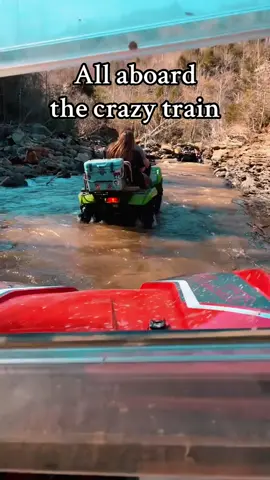 Load up #creekrides #crazytrain #ozzy #sxs 