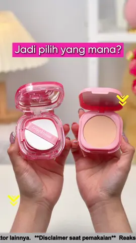 Glad2Glow SET Powder Foundation & Perfect Cover Cushion yang bisa buat makeup kamu tampil cantik seharian! 🤩 Jangan lupa cobain sekarang ya! ✨  #G2G #G2Gcushion #makeup #kusam #fullcoverage #transferproof #flawless #makeuppemula #getreadywithme #bedaktabur #squalane #mixberryextract #cushionpink #powderfoundation 