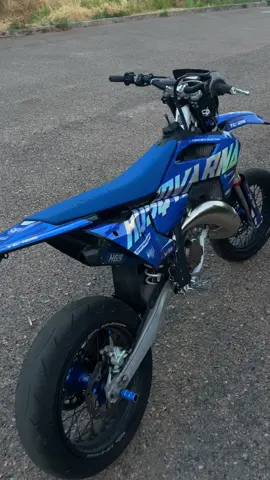Tc 125💙 #husqvarna #tc #125cc #supermoto #2stroke 