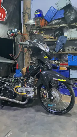 🖤🚀🌪️#ช่างเบสนครพนม #ท้ายบั้งกะโพก #ฟีดดดシ #เวฟ125r #4วาวล์ไทยแลน 